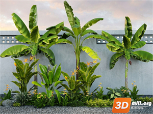 Mini Garden Skp Files 